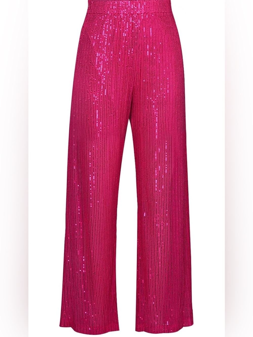 Sparkling Hot Pink Sequin Pants